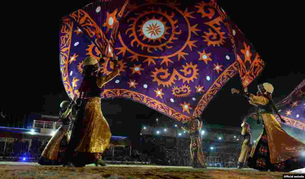 Kyrgyzstan,World Nomad Games. Cholpon-Ata. September 9, 2014.